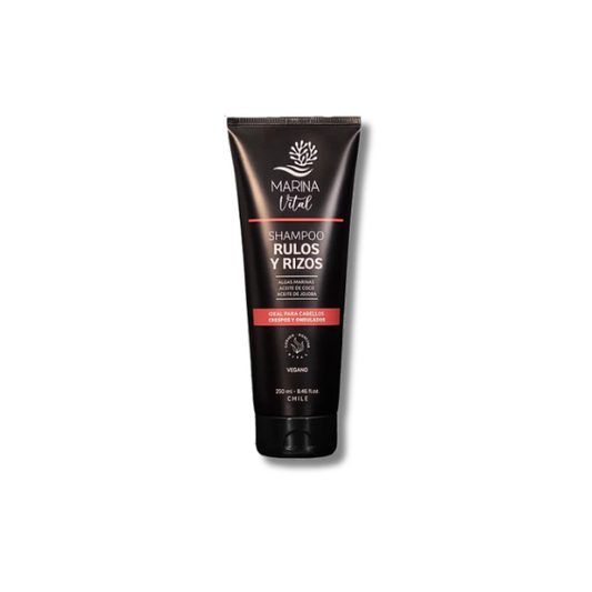 Shampoo Para Cabellos Rulos y Rizados - Marina Vital