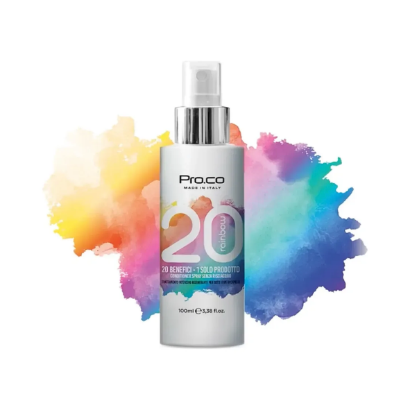 20 Beneficios En 1 [Rainbow-Spray Acondicionador] - Pro.co