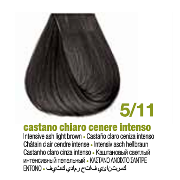Tintura Permanente Sin Amoniaco KeratinColor [Cenizo Intenso] - Bbcos