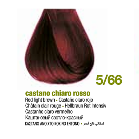 Tintura Permanente Sin Amoniaco KeratinColor [Rojos] - Bbcos