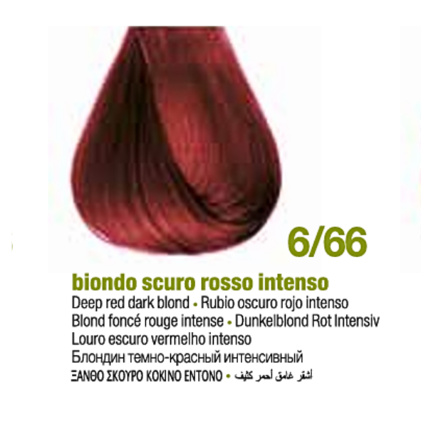 Tintura Permanente Sin Amoniaco KeratinColor [Rojos] - Bbcos