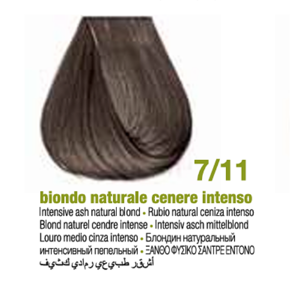 Tintura Permanente Sin Amoniaco KeratinColor [Cenizo Intenso] - Bbcos