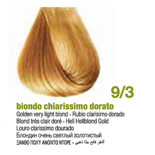 Tintura Permanente Sin Amoniaco KeratinColor [Dorado] - Bbcos
