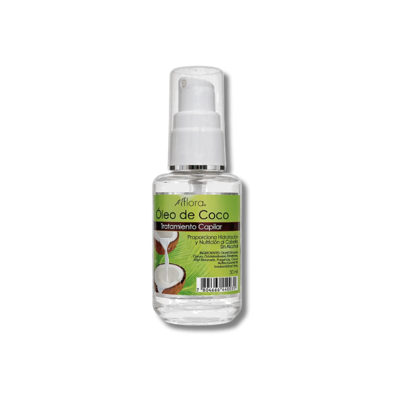 Óleo De Coco Tratamiento Capilar Hidratante en Aceite 30ml - Mflora