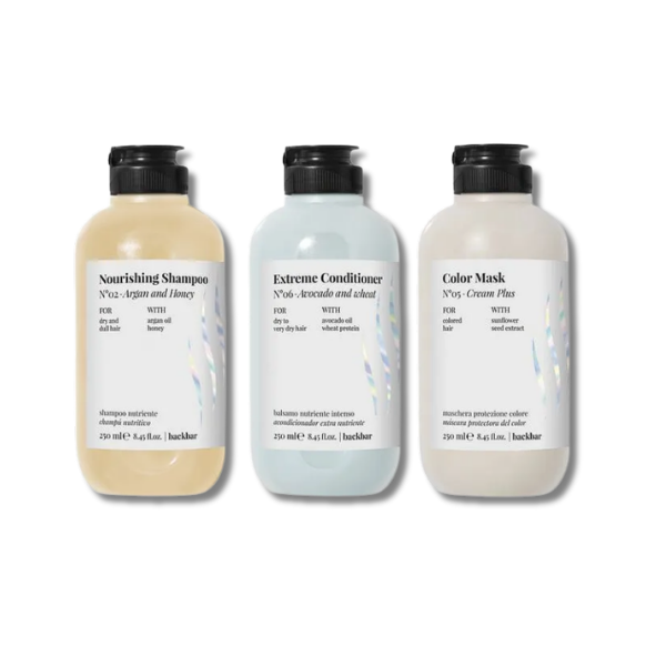 Kit Nutritivo Back Bar [Shampoo+Acondicionador+Mascara] - Farmavita