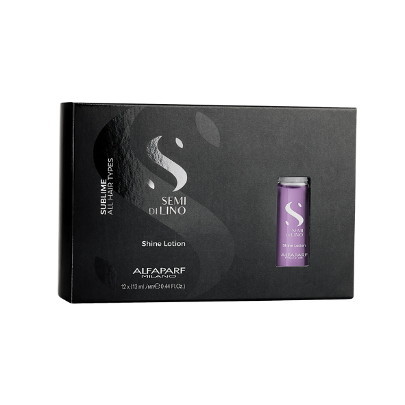 Ampolla De Brillo Para Cabello Opaco [Shine Lotion] Semi Di Lino - Alfaparf