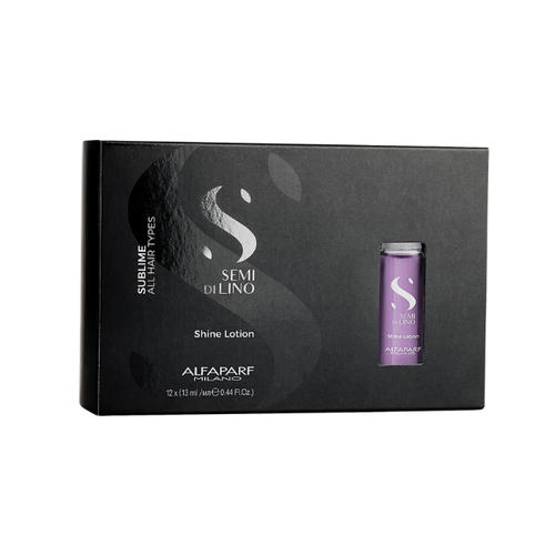 Ampolla De Brillo Para Cabello Opaco [Shine Lotion] Semi Di Lino - Alfaparf