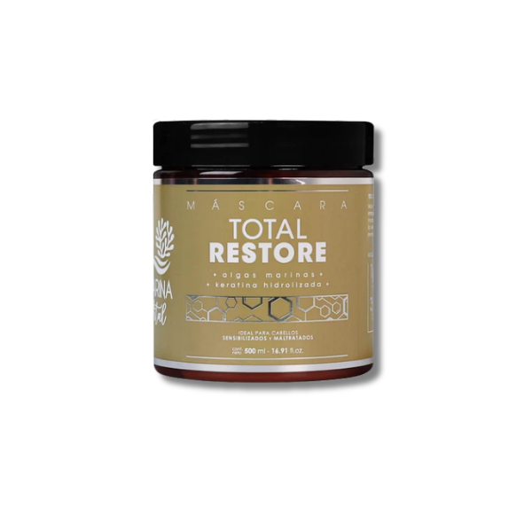 Mascara Capilar De Reparación Con Keratina [Total Restore] - Marina Vital