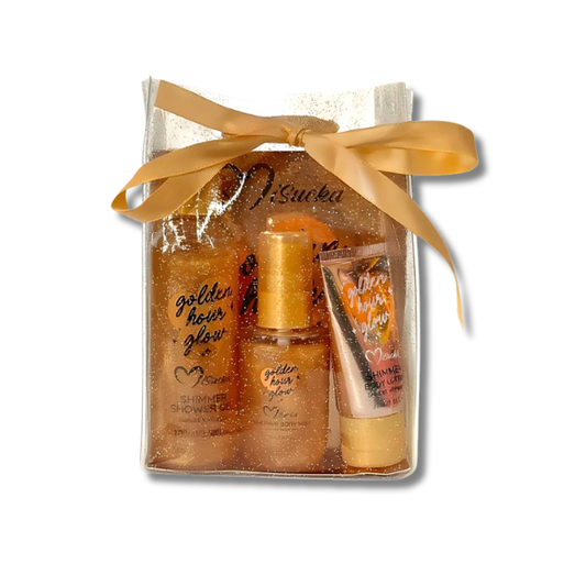 Set Trio Golden Hour Glow [Sunset Whispers] - Misucka