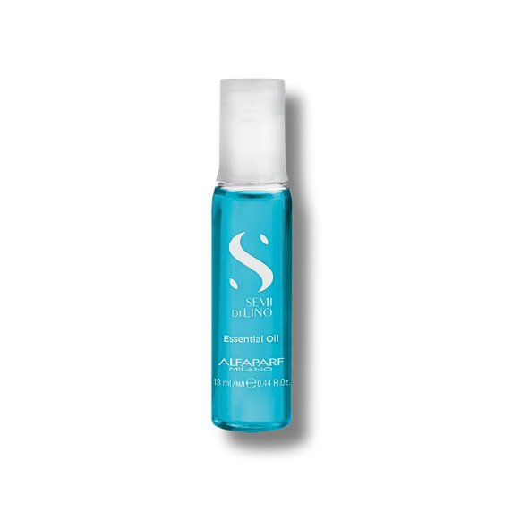 Ampolla De Brillo Para Cabello Opaco [Essential Oil] Semi Di Lino - Alfaparf