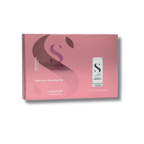 Ampolla Nutritiva Para Cabello Seco [Essential Nutritive] Semi Di Lino - Alfaparf
