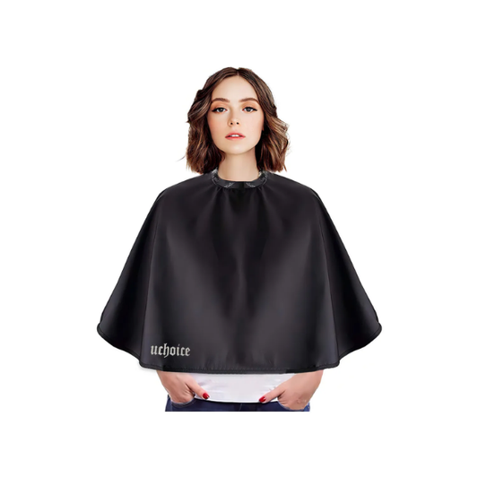 Capa Corta Para Corte De Pelo o Maquillaje - Barber Pro