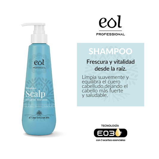Kit EOL Scalp Elixir of Morocco [Shampoo + Acondicionador 250ml]