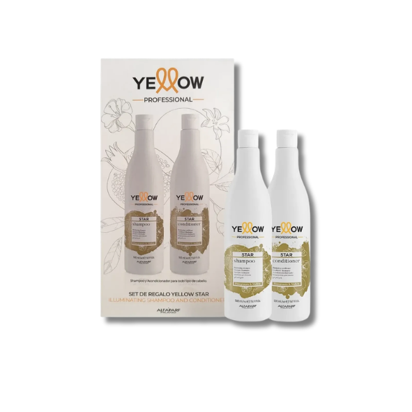 Kit Shampoo + Acondicionador Brillo Intenso - Yellow Star