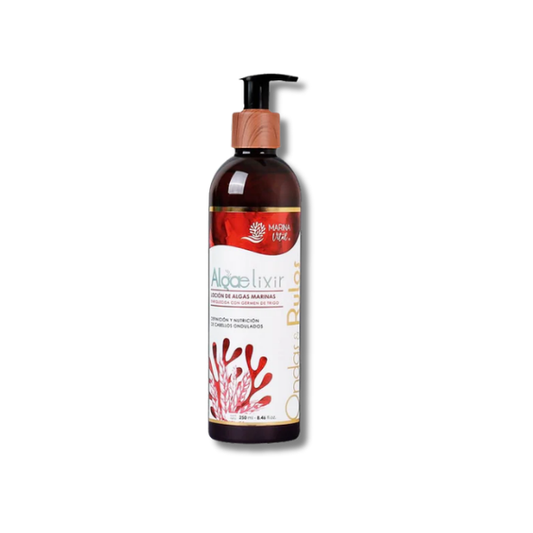 Loción Algaelixir [Ondas & Rulos] Definición y AntiFrizz - Marina Vital