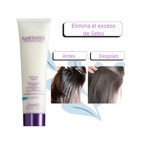 Máscara Amethyste Purify Peeling 150ml [Pre Shampoo] - Farmavita