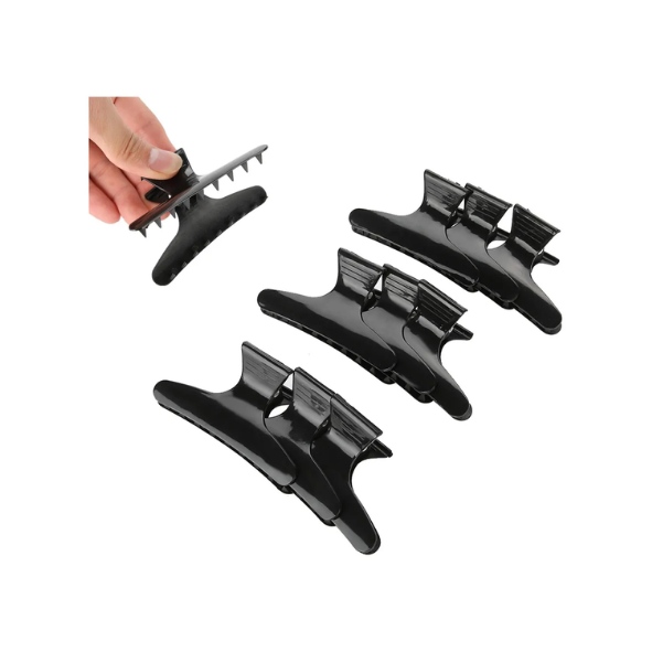 Pinzas Mariposa Para El Cabello Pack X 12 unidades