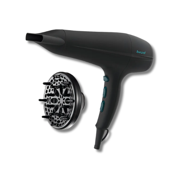 Secador de Pelo Iónico Con Difusor - Bezel