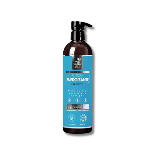 Shampoo Anticaída Para Cabellos Débiles [Fuerza Energizante] - Marina Vital