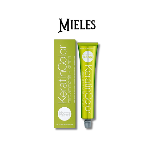Tintura Permanente Sin Amoniaco KeratinColor [Miel] - Bbcos