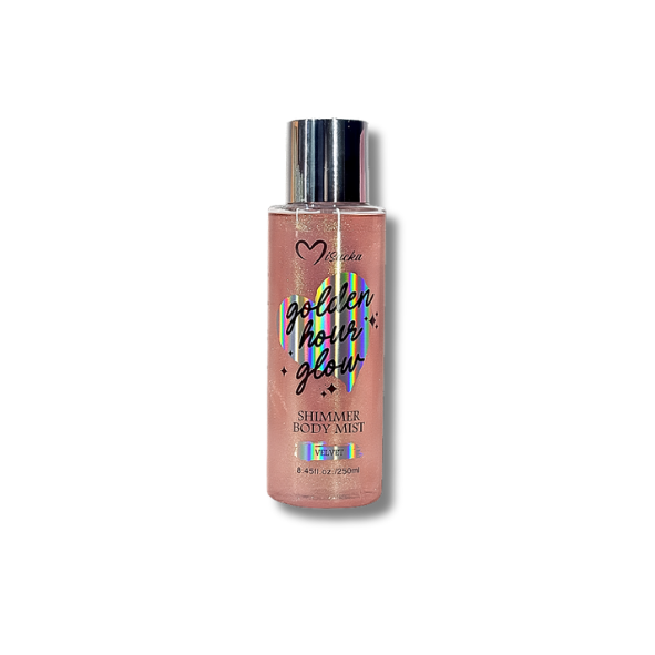 Shimmer Body Mist [Golden Hour Glow] 250ml - Misucka